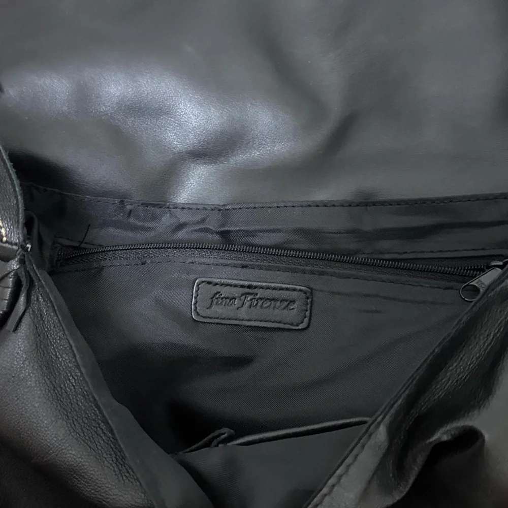 Vintage Genuine Leather Shoulder Bag – Fina Firenze - Picture 5 of 7